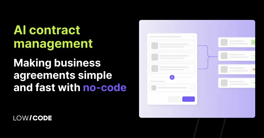AI Contract Management screenshot