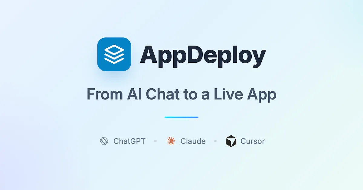 AppDeploy screenshot