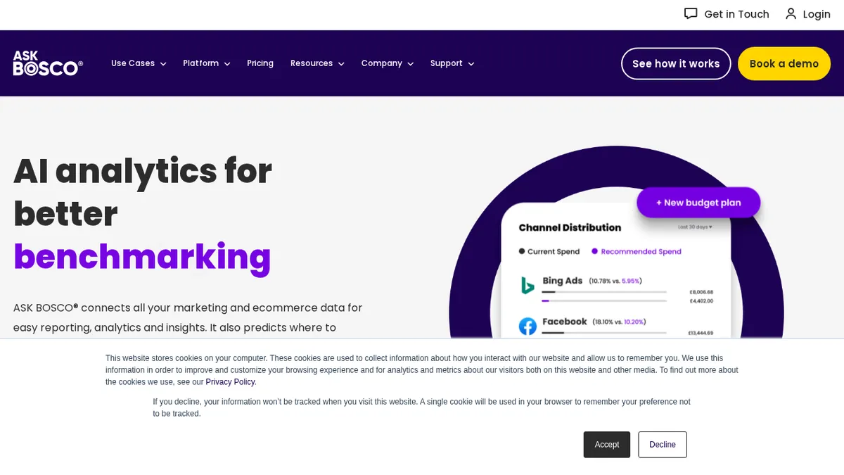 ASK BOSCO® - AI reporting and forecasting for agencies & …