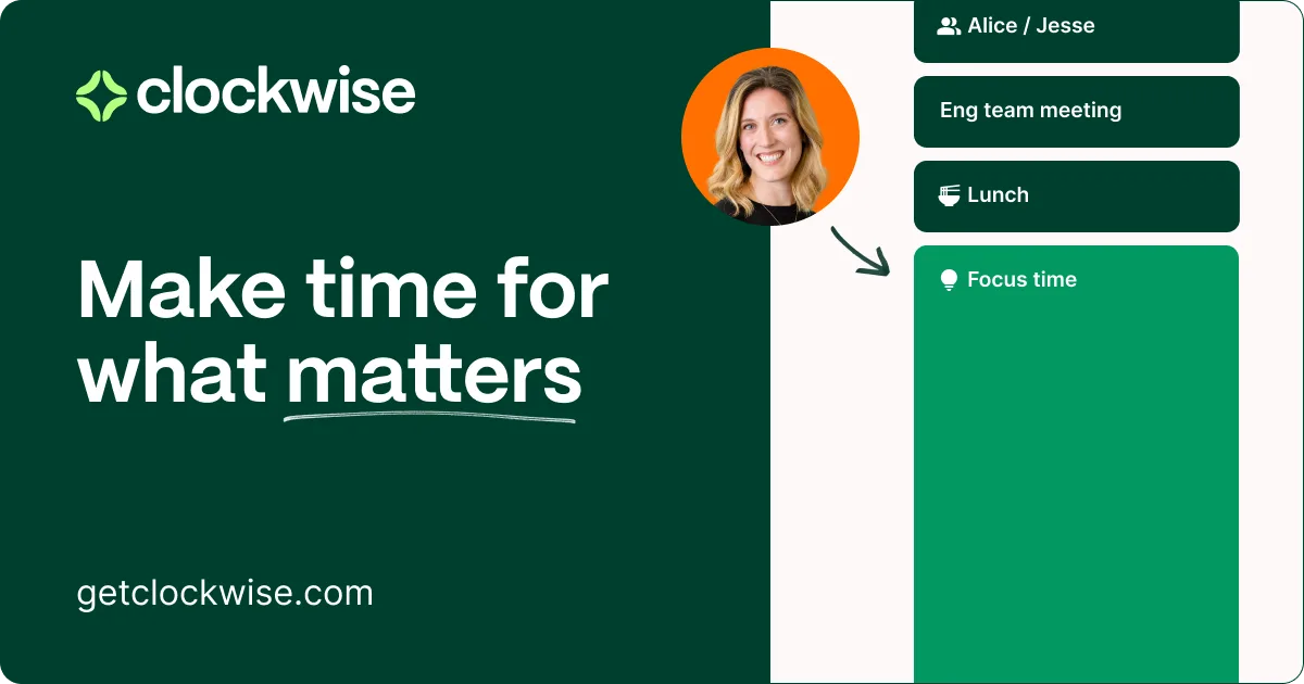 Clockwise: AI Powered Time Management Calendar screenshot