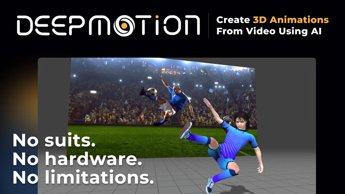 DeepMotion screenshot