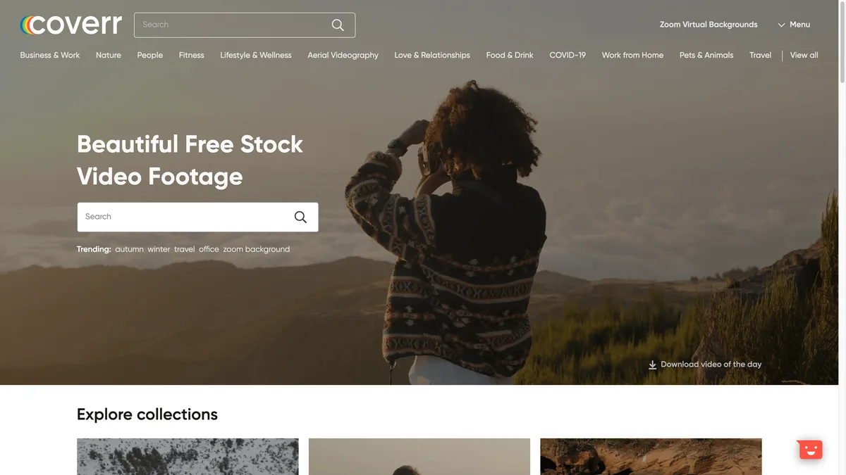 Download Free HD & 4K Stock Videos, Music & AI Tools screenshot