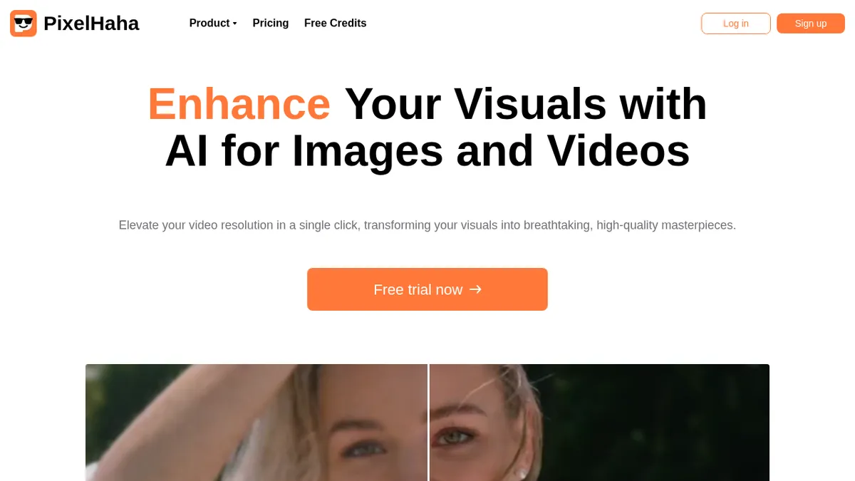 Free Online AI Video Editor, Enhance Video and Photo Quality