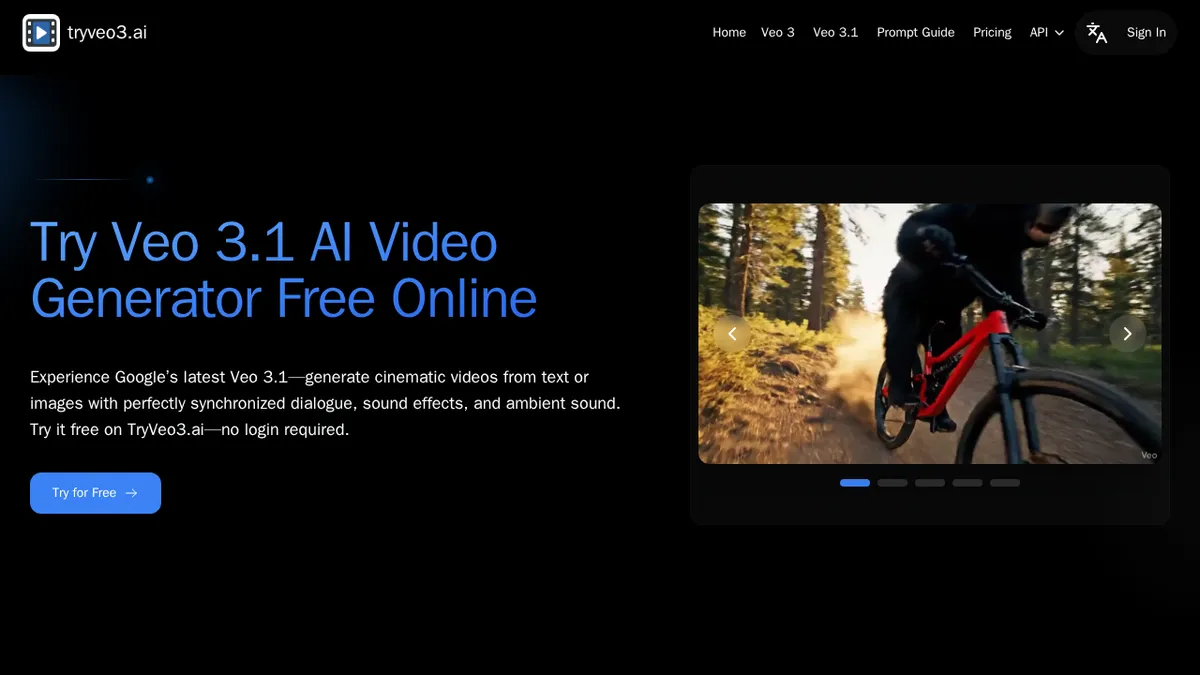 Free Veo 3.1 Video Generator