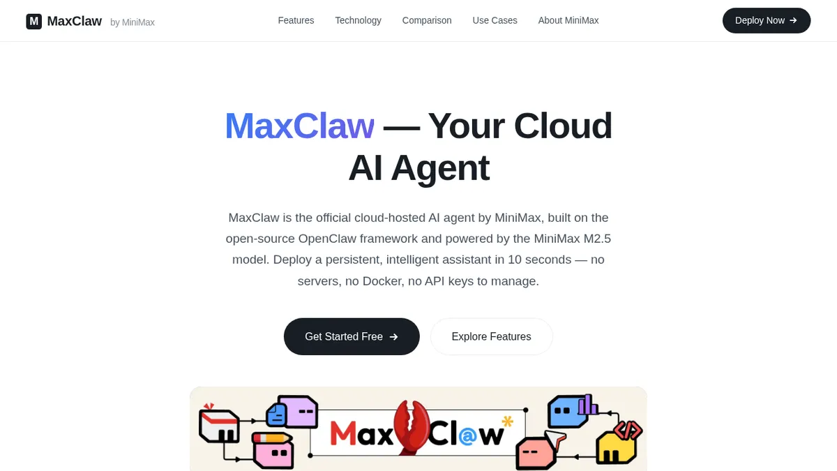 MaxClaw — Cloud-Hosted AI Agent by MiniMax