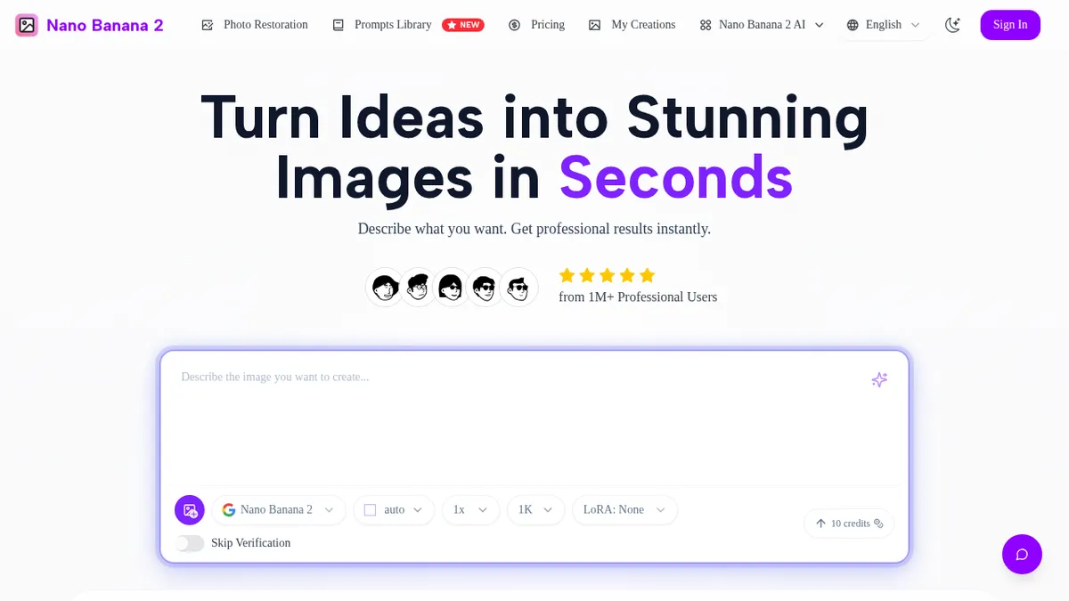 Nano Banana 2 | AI Image Generator