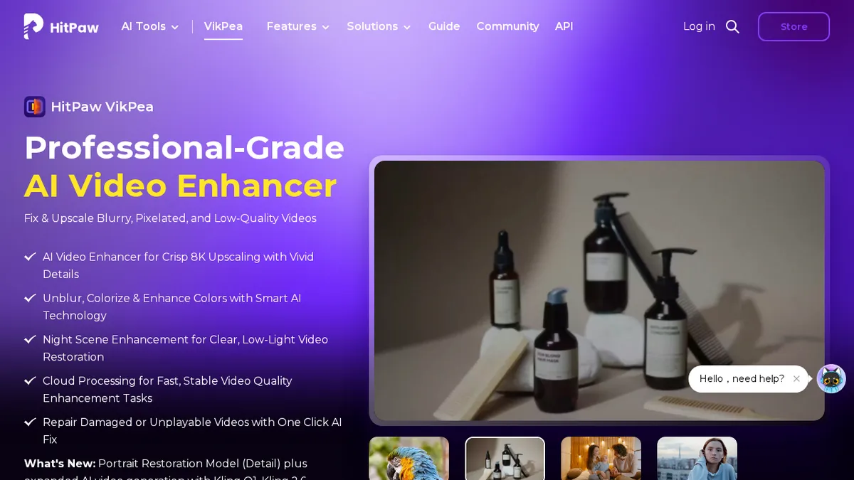 [OFFICIAL] HitPaw VikPea - Best AI Video Enhancer Softwar…