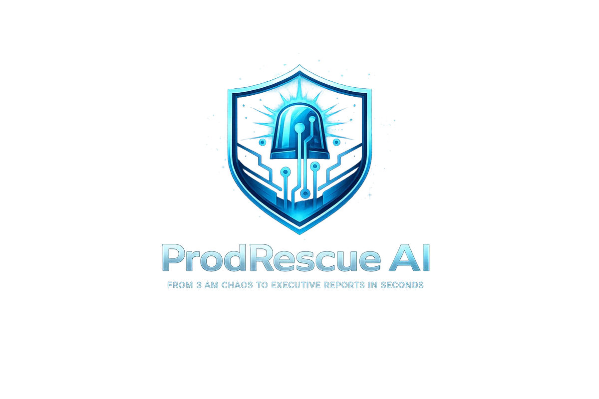 ProdRescue AI | Automated Incident Reports & RCA for SRE …