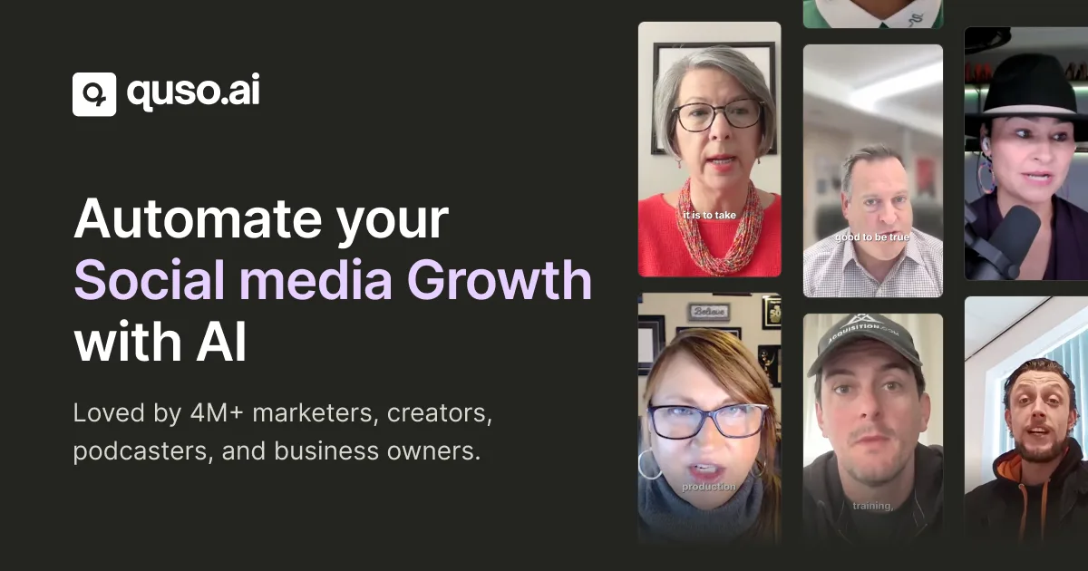 quso.ai: Long To Short Video AI & Social Media Scheduling…