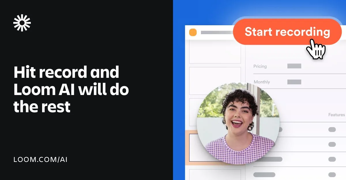 Record better, faster video messages with AI screenshot