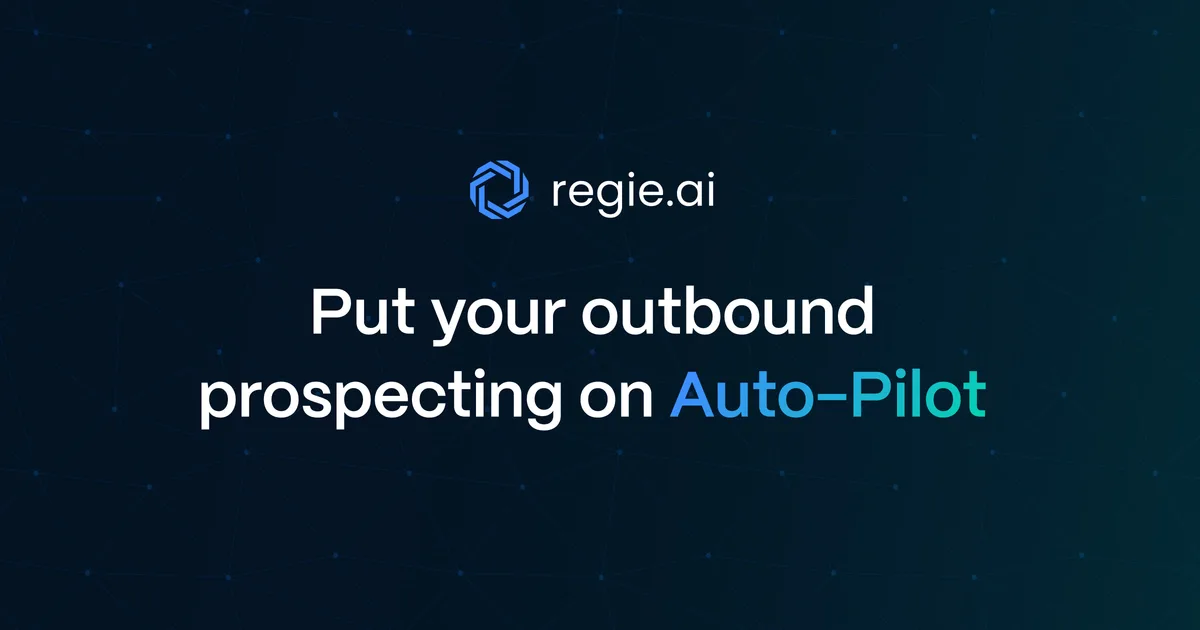 Regie.ai: Generate more pipeline with the world's only AI…