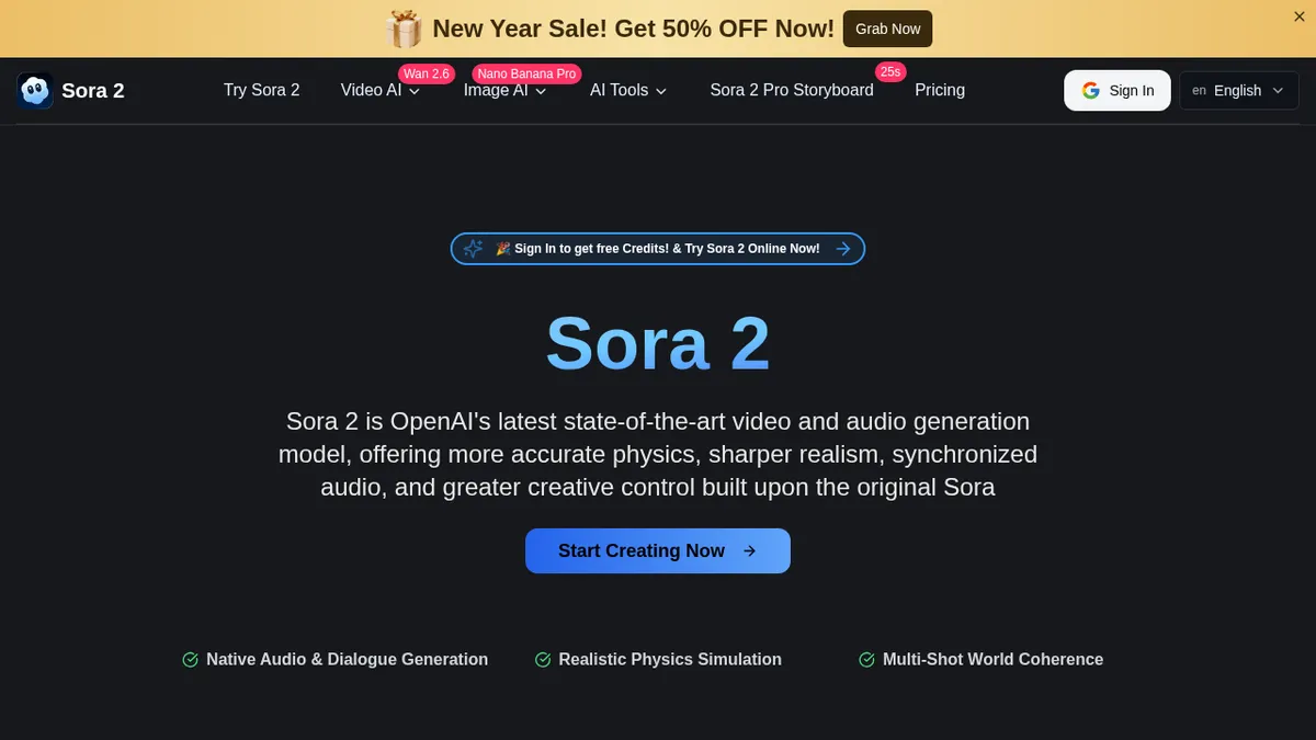 Sora 2: OpenAI’s Revolutionary AI Video & Audio Generator