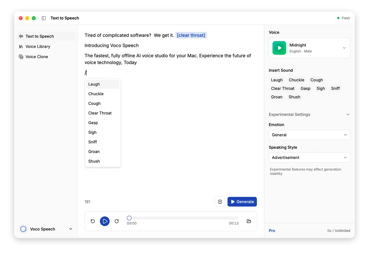 Voco Speech: Best ElevenLabs Alternative for Mac