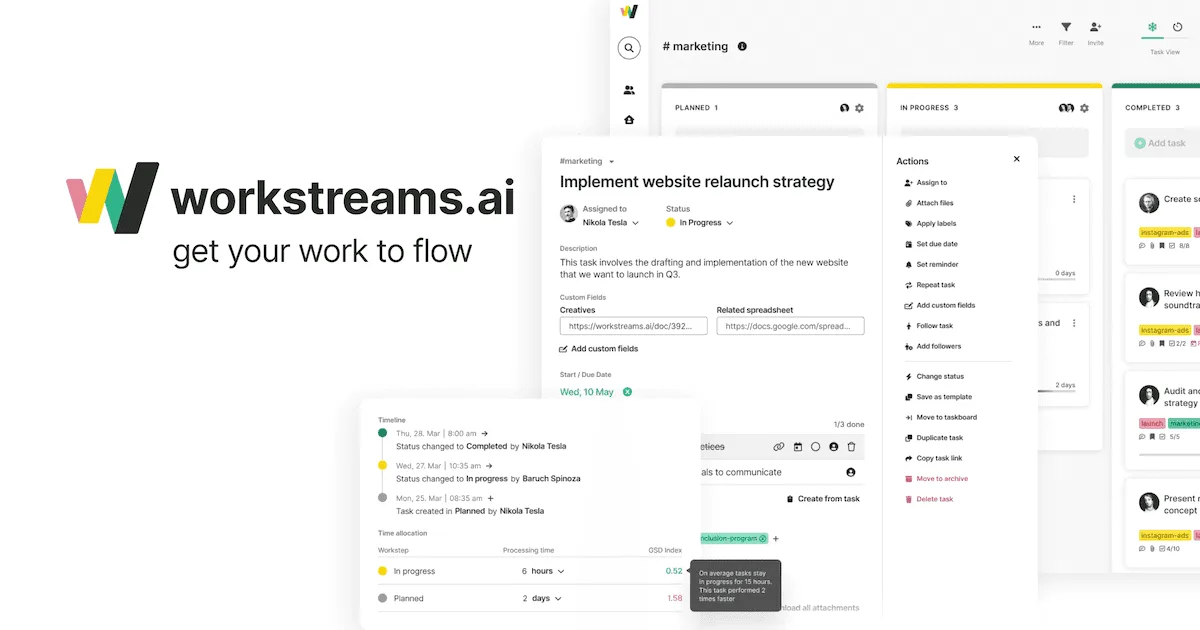 workstreams.ai screenshot