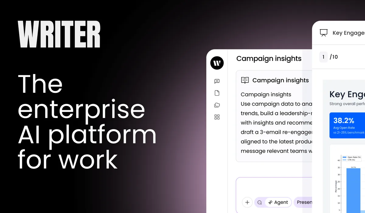 WRITER - The enterprise AI platform for agentic work screenshot